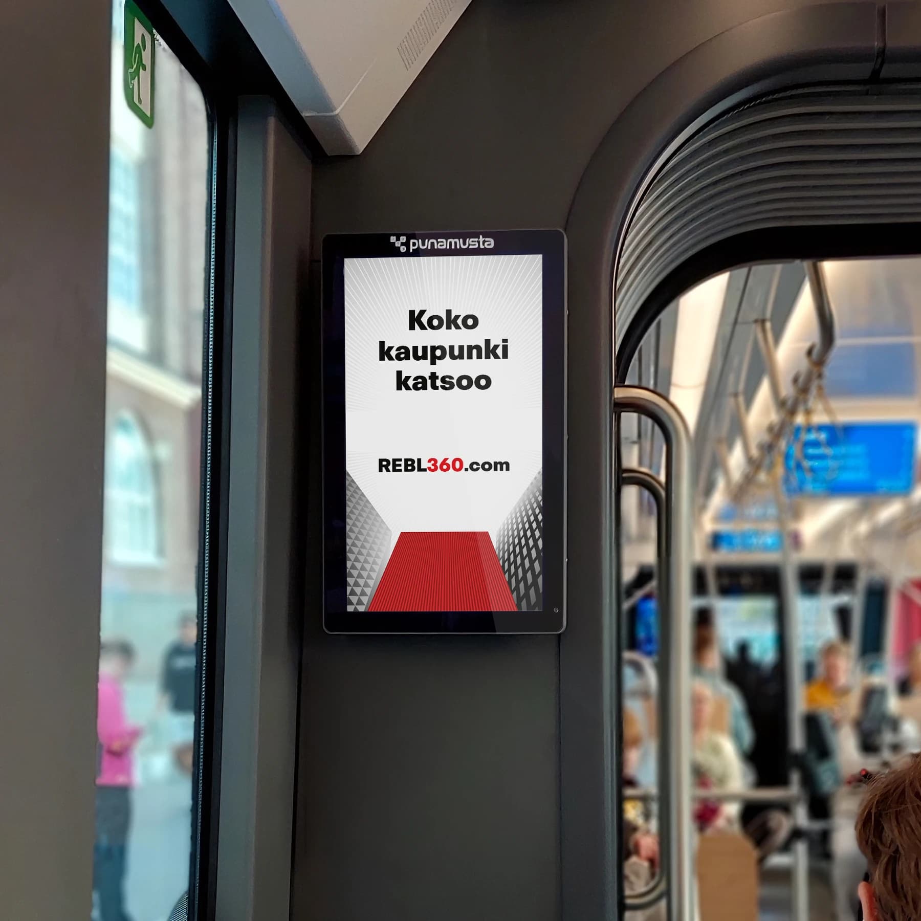 HSL metro - Diginäytöt
